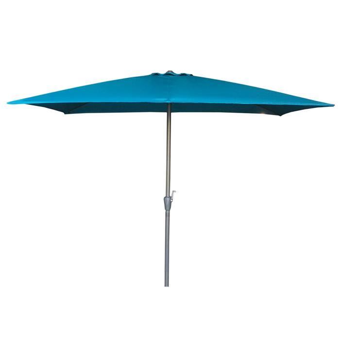 parasol rectangulaire bois 3x2