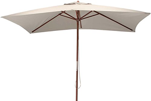 parasol rectangulaire bois 3x2