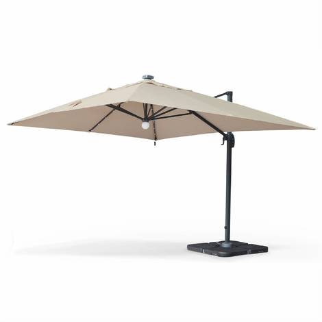 parasol solaire led