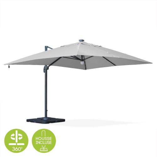 parasol solaire led