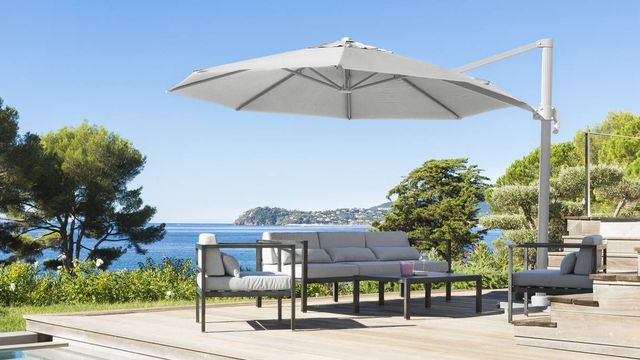 parasol toile acrylique ou polyester