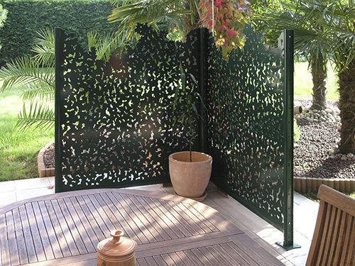 paravent aluminium