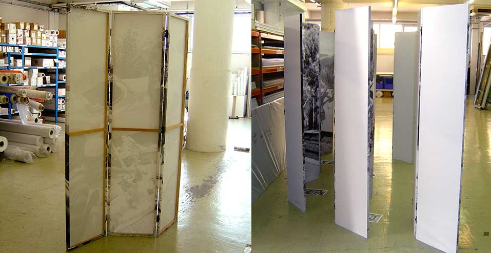 paravent aluminium