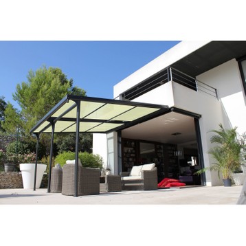 pergola aluminium soldes