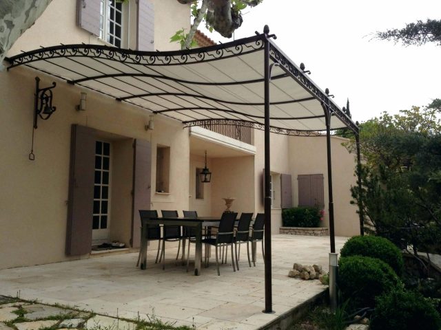 pergola aluminium soldes