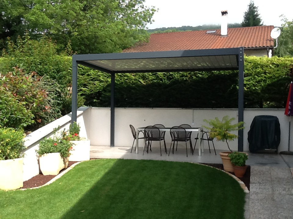 pergola aluminium soldes