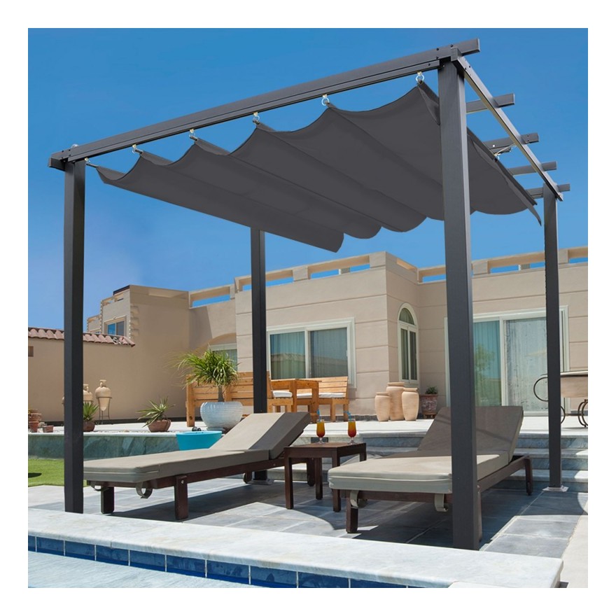 pergola avec toit retractable