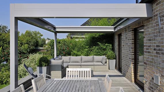 pergola avec toit retractable