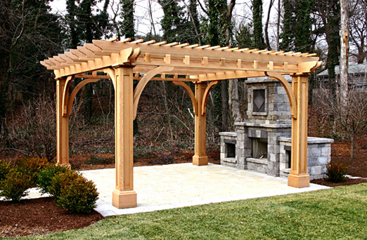 pergola carree