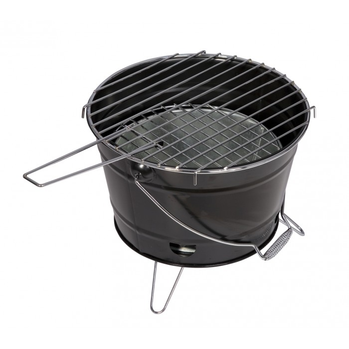 Petit Barbecue à Charbon Portable Vert - Idéal Pour Balcon Et Pique-nique (Neuf)