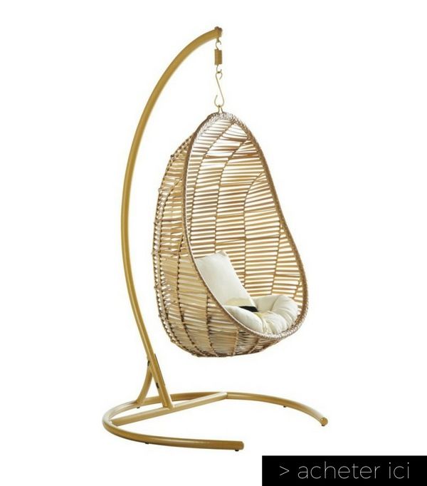 pied fauteuil suspendu