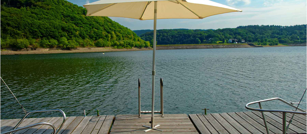 pied grand parasol