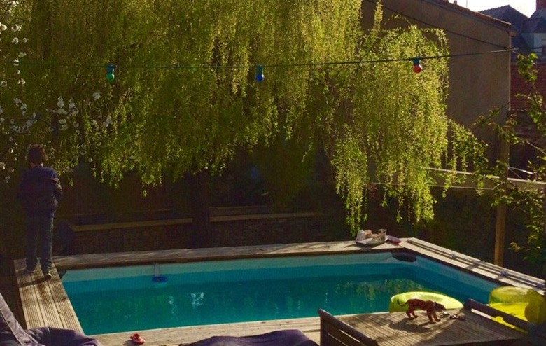piscine at garden