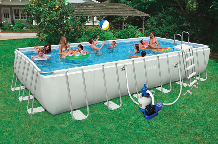 piscine autoportee intex rectangulaire