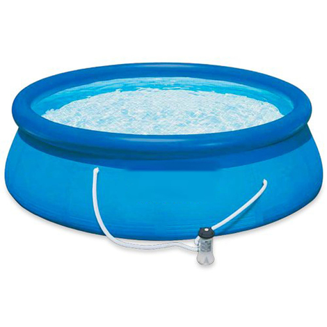 piscine avec boudin gonflable