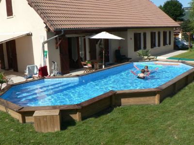 piscine en bois solde