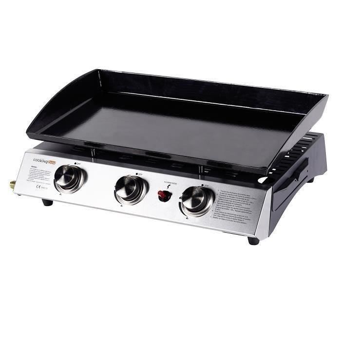 plancha a gaz 2 feux