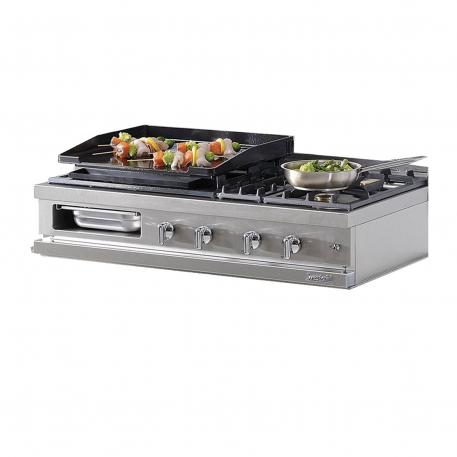 plancha a gaz 2 feux