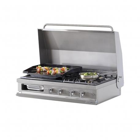 plancha a gaz 2 feux