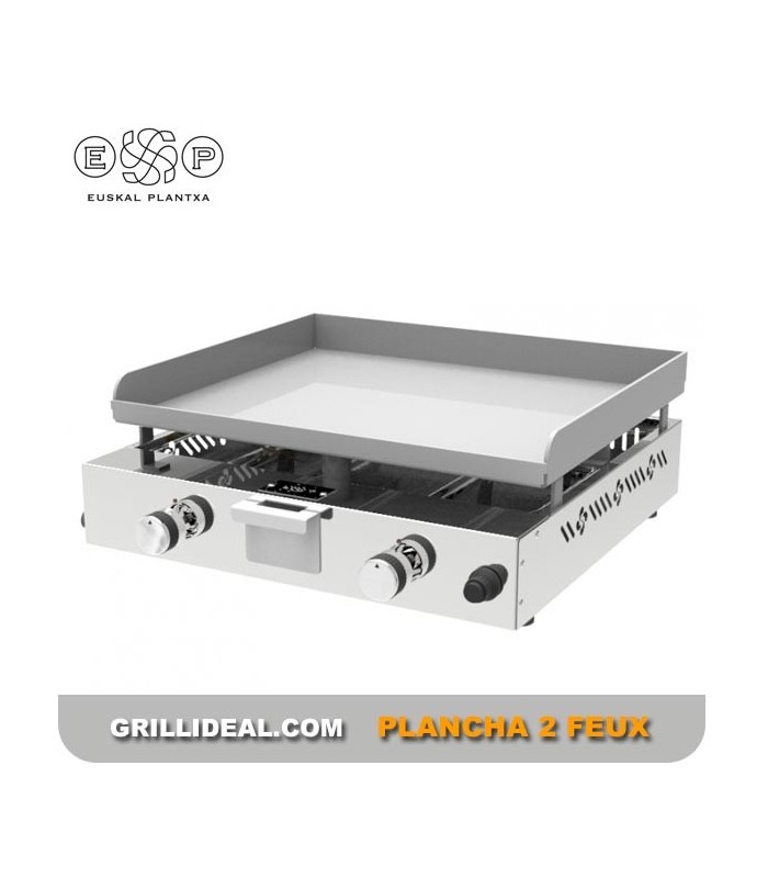 plancha a gaz 2 feux