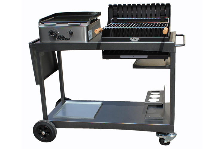 plancha barbecue charbon de bois