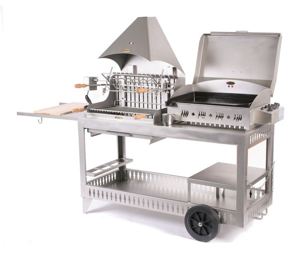 plancha barbecue charbon de bois