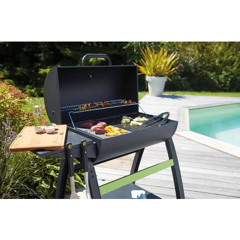 plancha barbecue charbon de bois