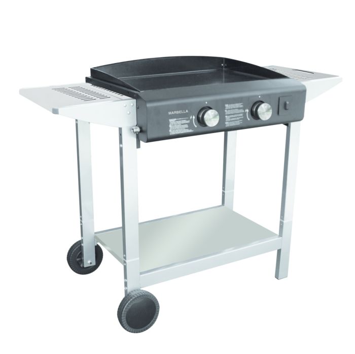 plancha gaz avec meuble