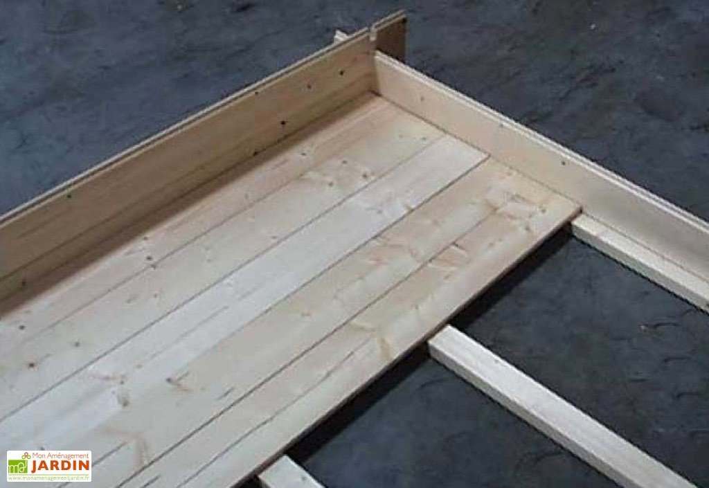 plancher abri de jardin en bois - Agencement de jardin aux meilleurs prix
