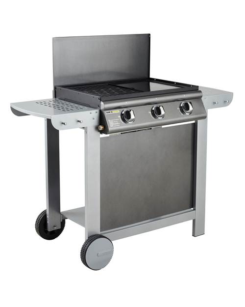 Plaque De Barbecue Ronde En Fonte 44 Cm - Avec 3 Pieds Amovibles Et Sac De Rangement - Pour Feux De Camp, Grillades