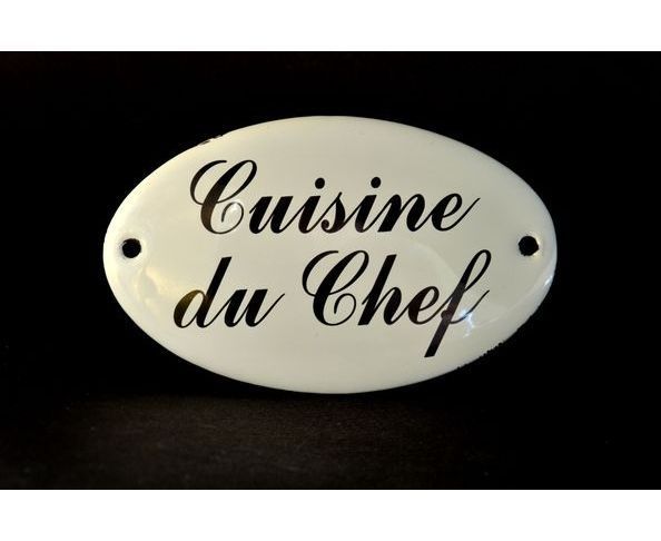 Plaque Métal Déco Industrielle Cuisine