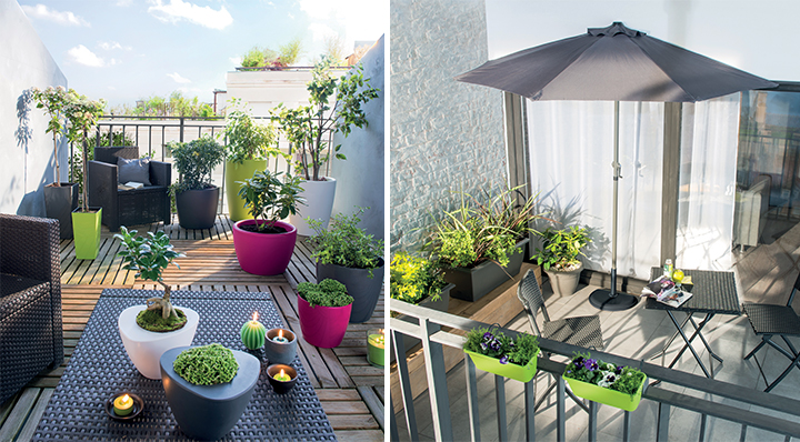 pot de fleur terrasse