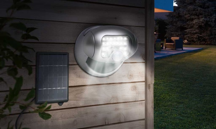 projecteur detecteur de mouvement solaire