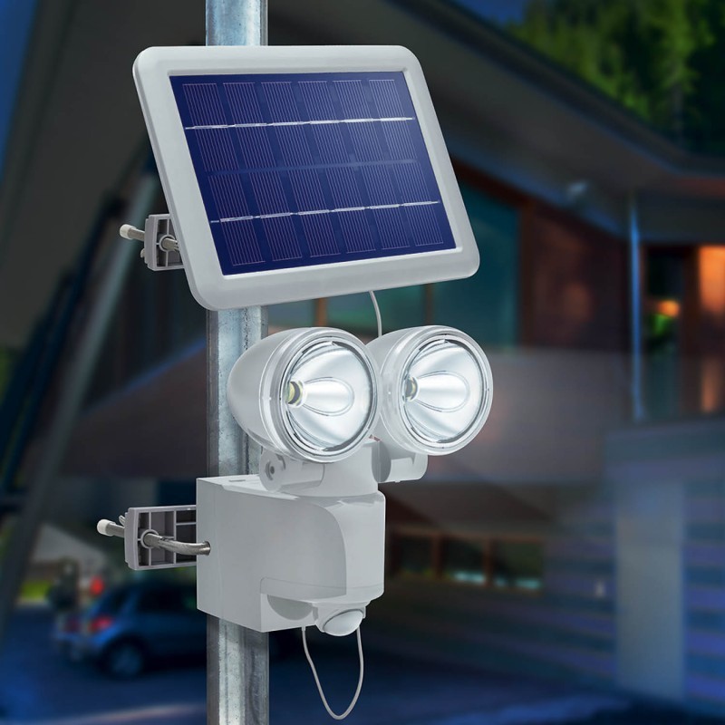 projecteur solaire a detection de mouvement