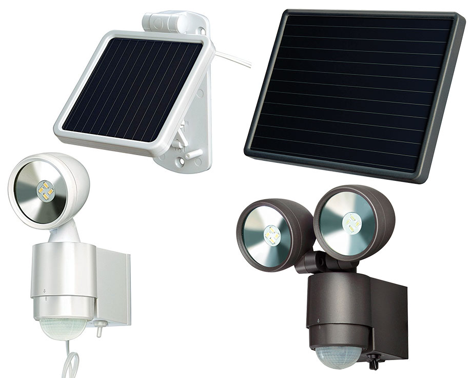 projecteur solaire a detection de mouvement