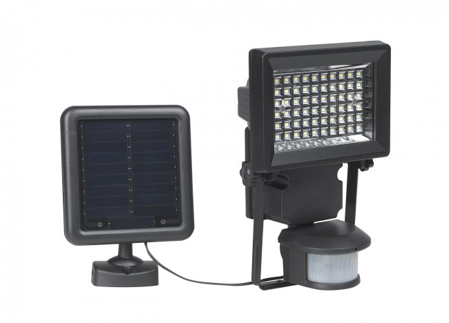 projecteur solaire a detection de mouvement