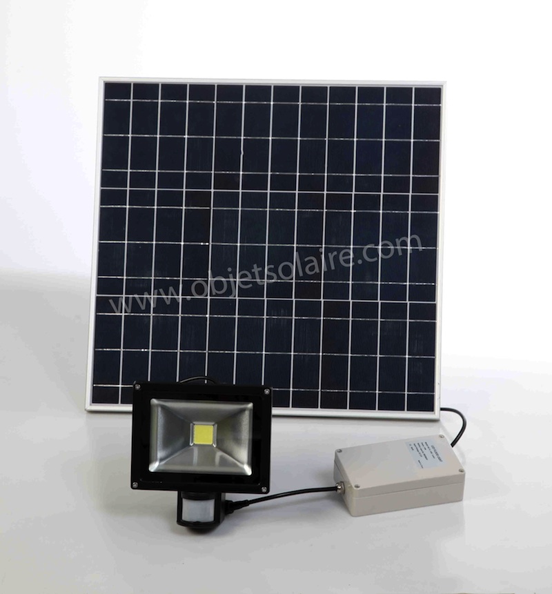 projecteur solaire led detecteur mouvement