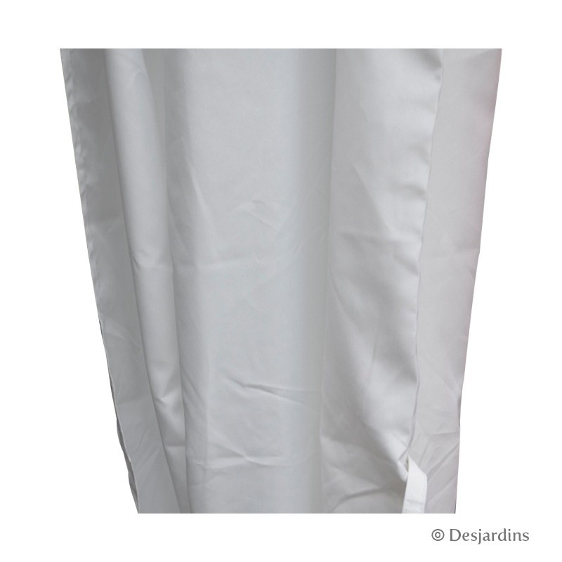 rideau tonnelle blanc