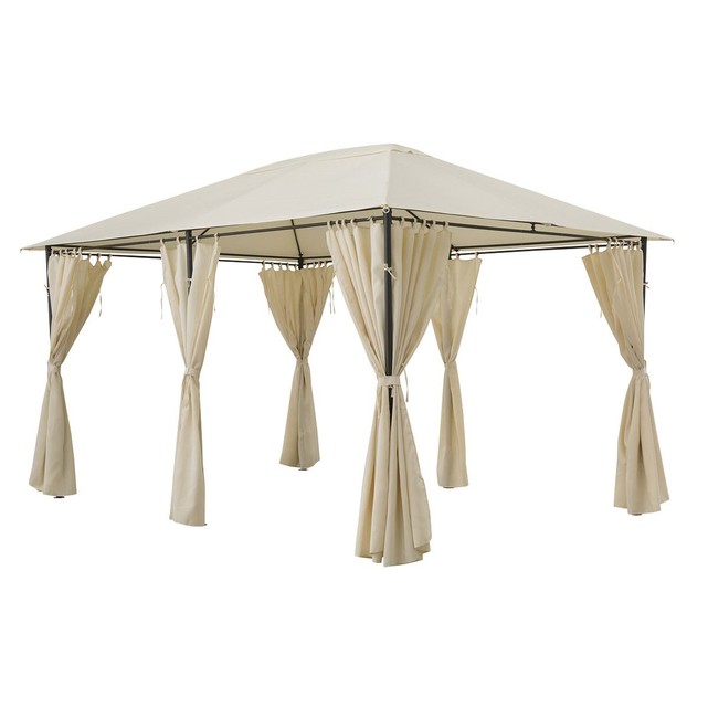 rideau tonnelle blanc