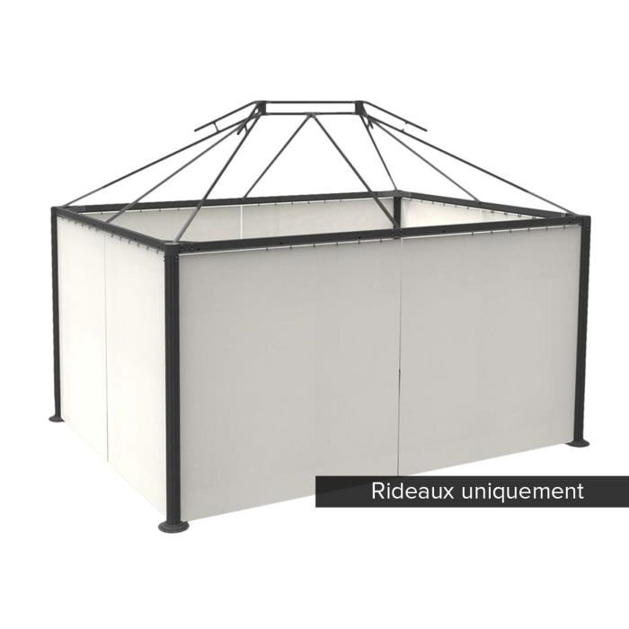 rideau pour tonnelle pliante