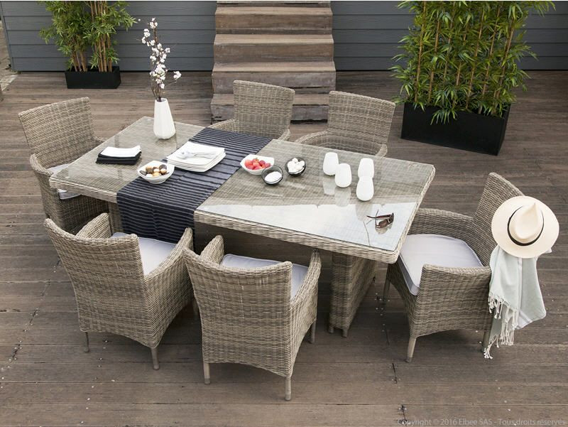 salon bas de jardin bois - Agencement de jardin aux meilleurs prix