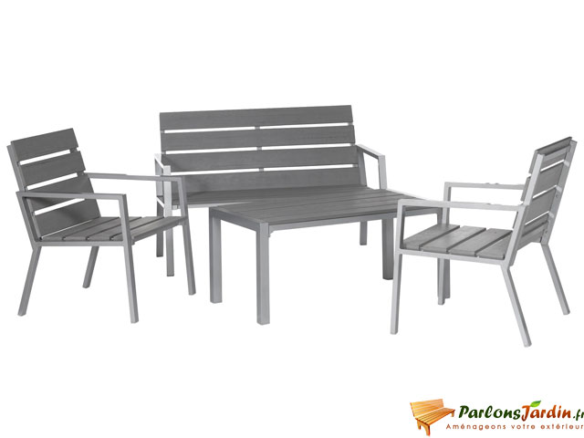 salon de jardin bas metal