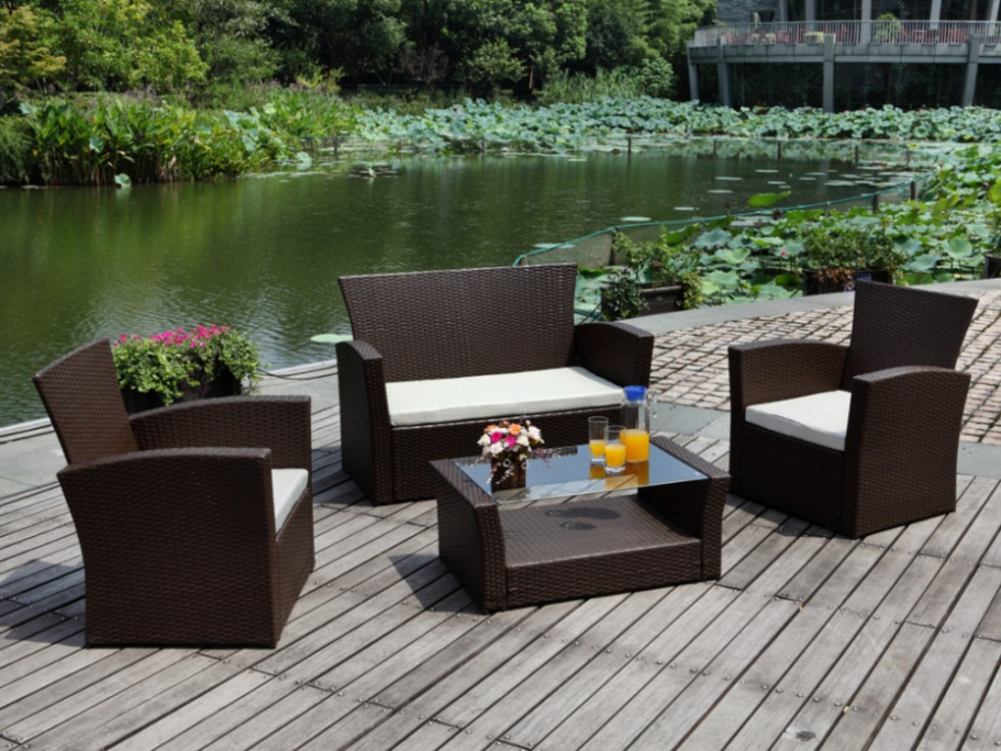 salon de jardin canape fauteuil
