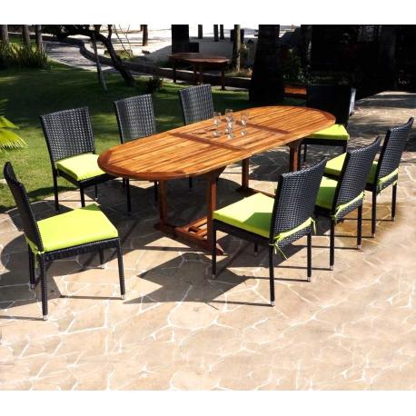 salon de jardin en teck java