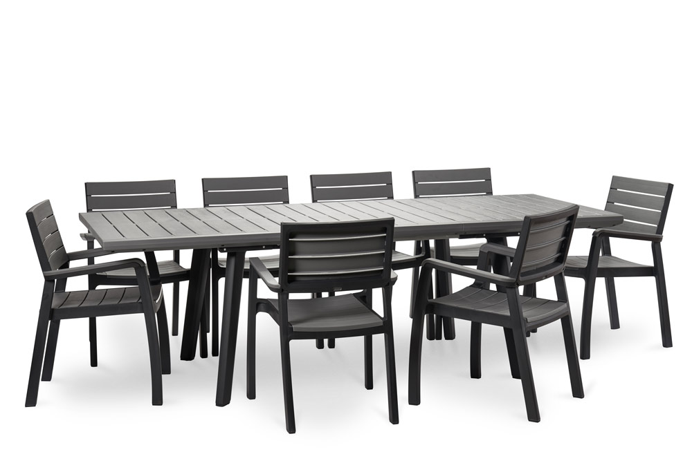 salon de jardin gris anthracite