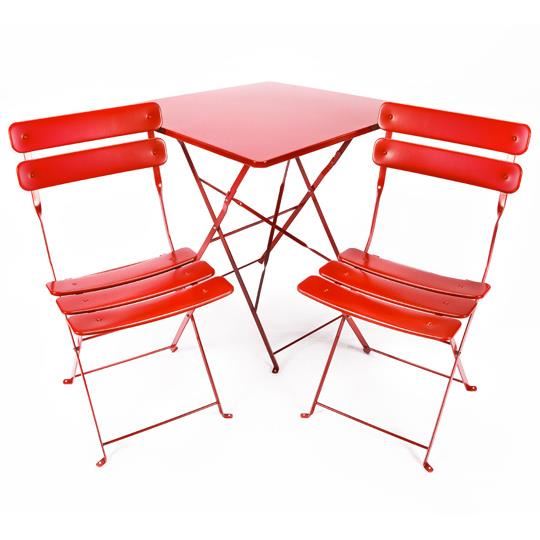 salon de jardin metal pliant