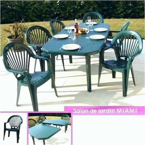 salon de jardin pas cher en plastique