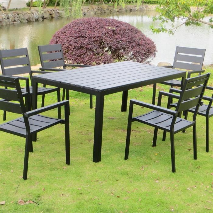 salon de jardin polywood pas cher