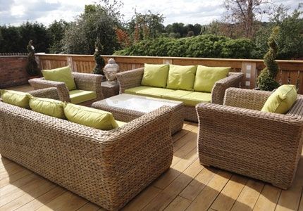 salon de jardin rattan