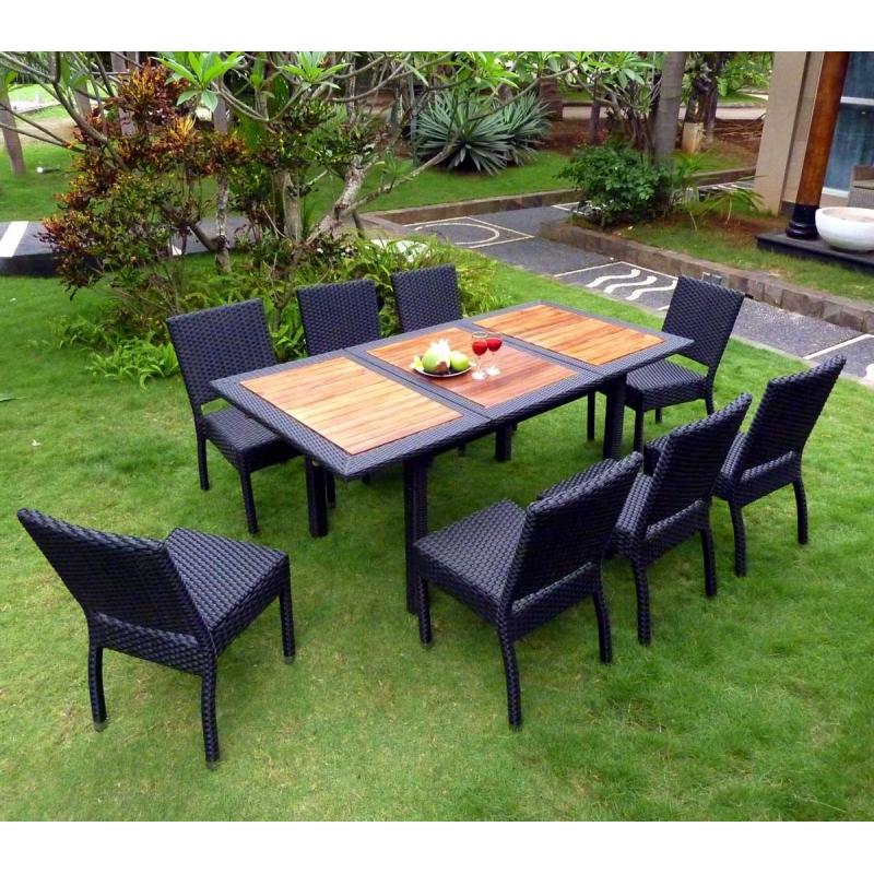 salon de jardin rattan